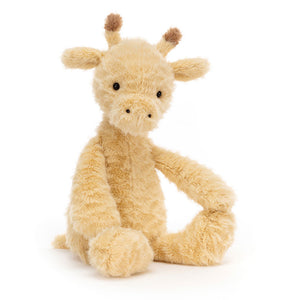 Cuddly Cream! Jellycat Rolie Polie Giraffe with Trumpet Hooves.