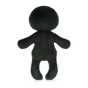  Back View:  Even from behind, you can't resist Jellycat Skeleton Bob's liquorice fur. 