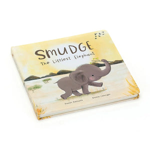 A gift for little ones with big hearts! Jellycat Smudge the Littlest Elephant Book offers a story about self-confidence with a beautiful padded hardcover design. 