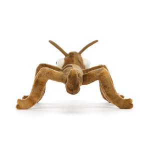 Back View of Jellycat Stanley Stick Insect Plush – A unique perspective highlighting the textured plush fabric and flexible limbs.
