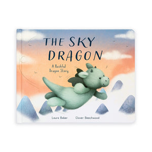 Soar into a story of friendship! Jellycat Sky Dragon Book, a hardcover with bouncing rhymes and magical twists, is a bedtime favourite.