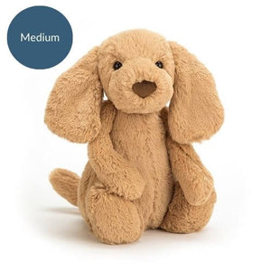 Wagging tail & puppy love! Jellycat Bashful Toffee Puppy is ready for adventures. Shop now & bring home the fun! 