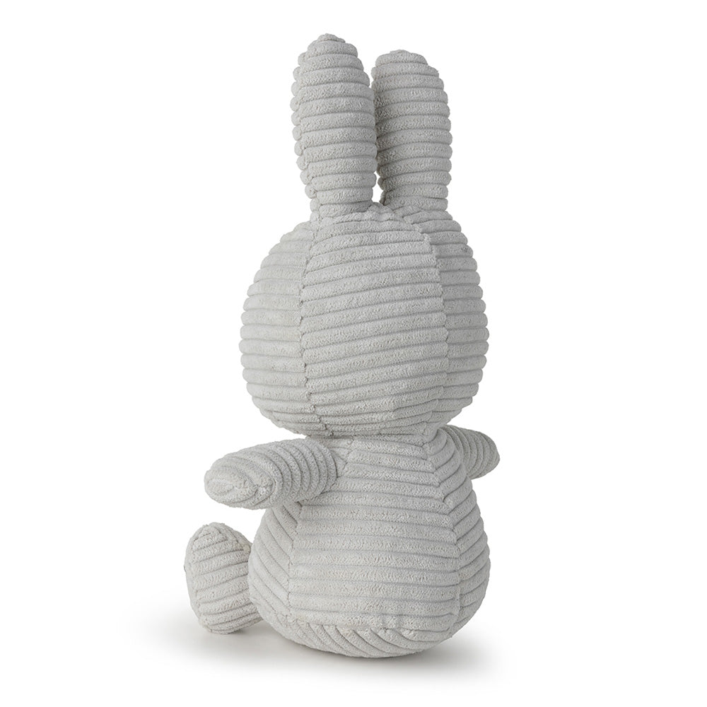 Miffy Bunny Corduroy Soft Grey