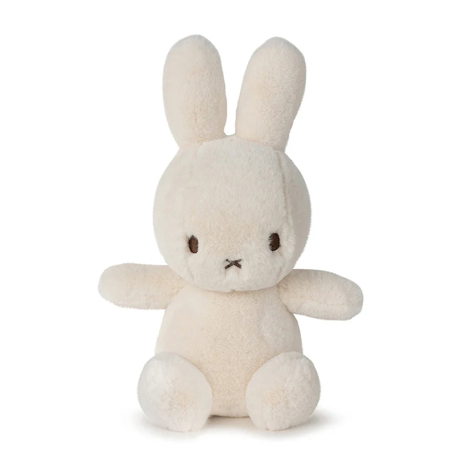 Miffy Cozy cream faux cashmere plush front view on white background