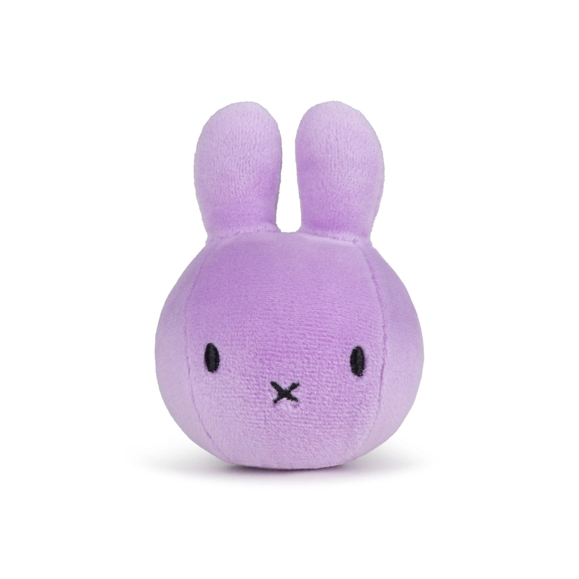 Lilac Miffy squishie stress ball front view on white background