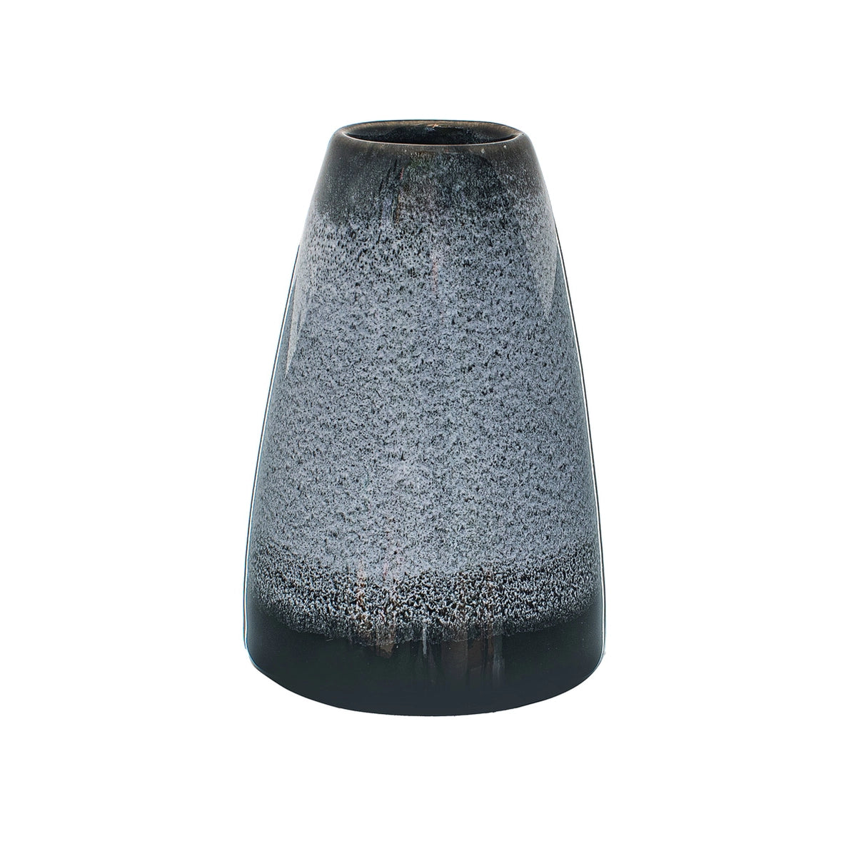Mojave Midnight Vase in deep blue stoneware with hand-finished glaze from Sass & Belle.