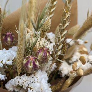 A charming handcrafted Natural Dried Flower bouquet, perfect for rustic or minimalist décor.