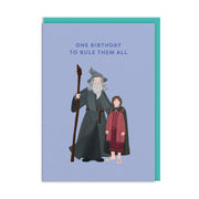 Gandalf and Frodo Greeting Card (13343)