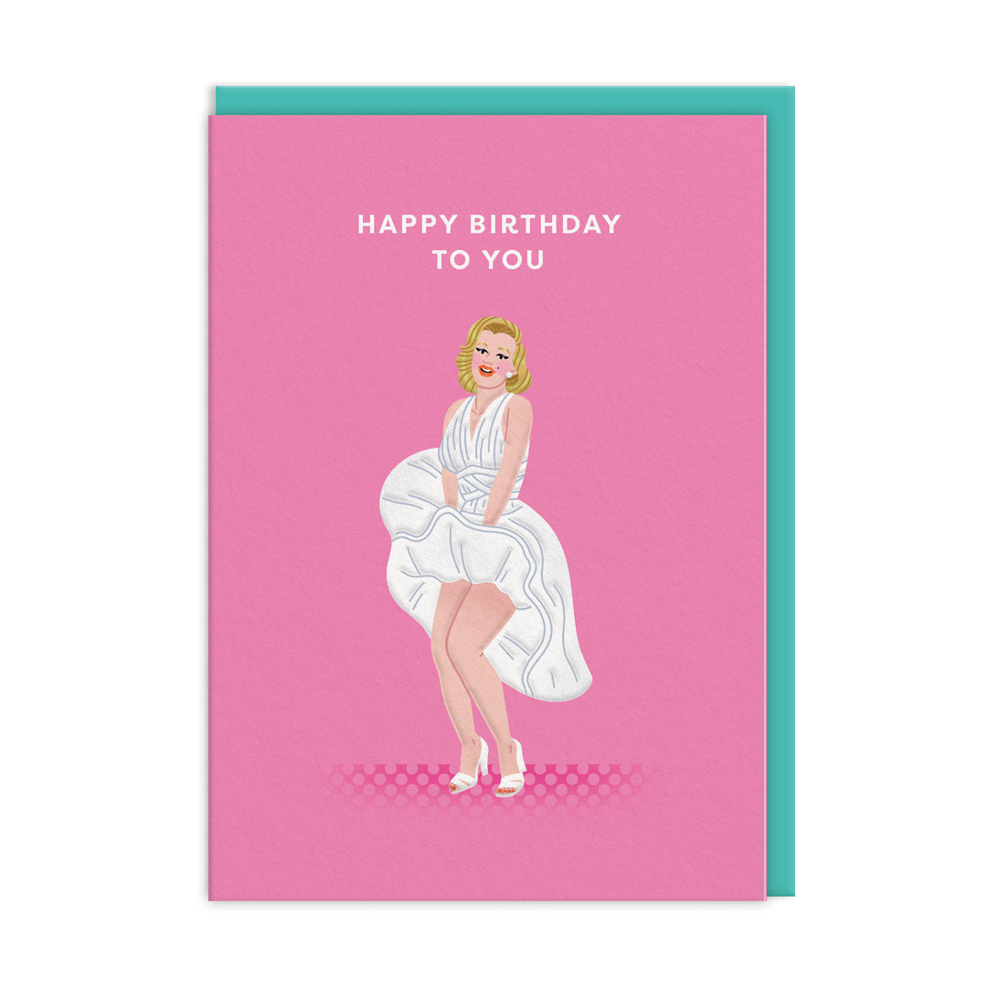 Marylin Monroe Greeting Card (13344)