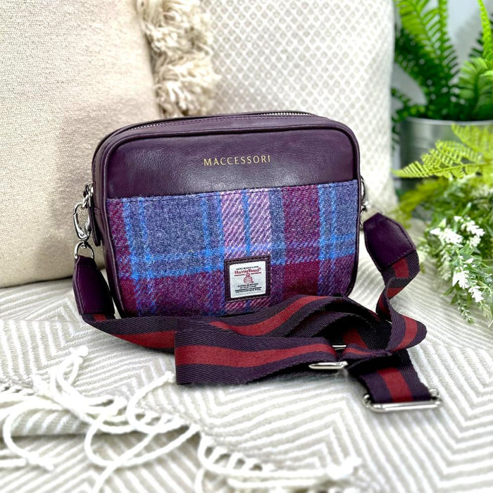 Harris Tweed Camera Bag