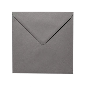Grey envelope included with Poppy Fields Happy Birthday Card.