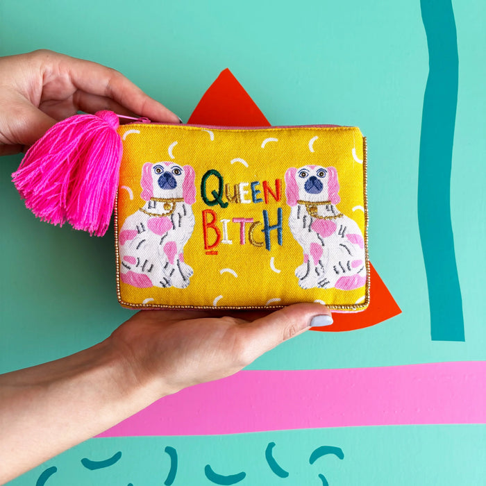 Queen Bitch Travel Pouch