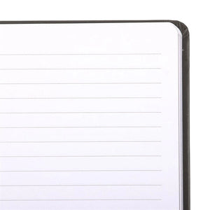 Lined interior pages – Inside of the A5 notebook showing neatly lined writing pages.