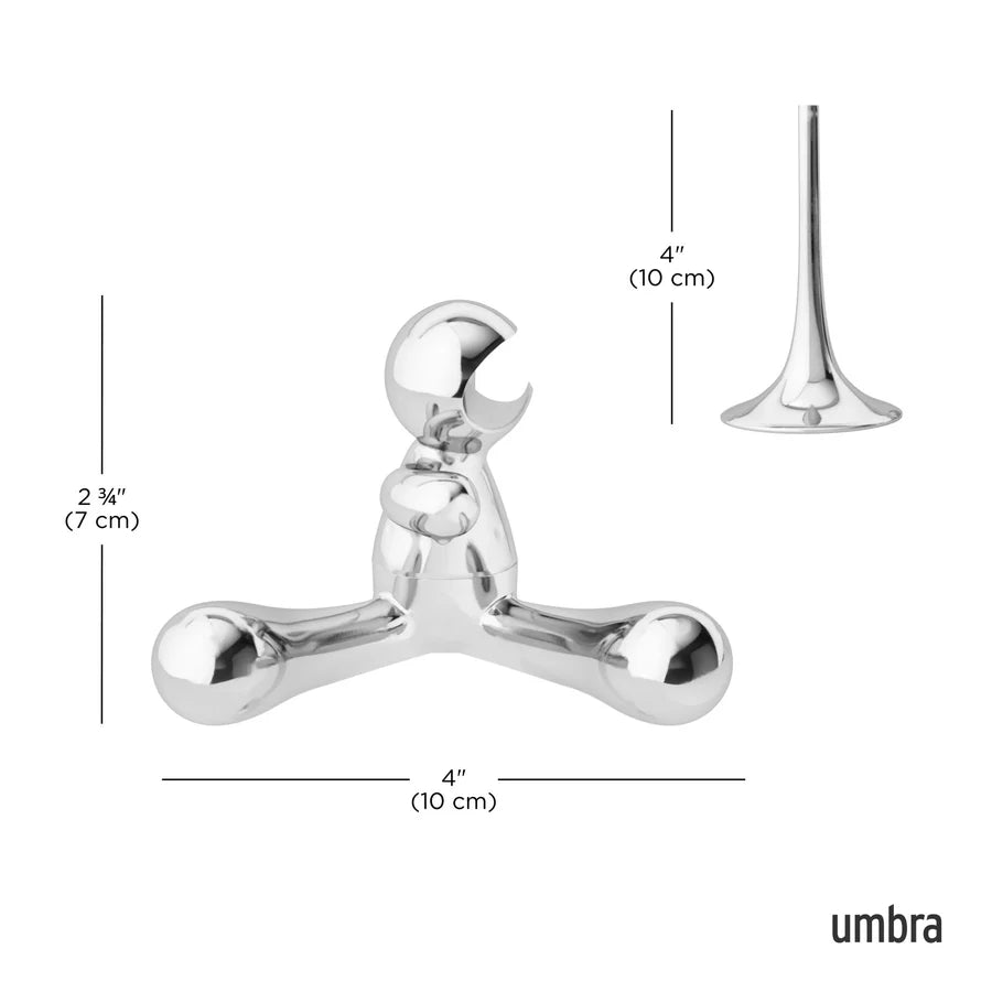 Rodeo Buddy opener chrome technical dimensions reference diagram