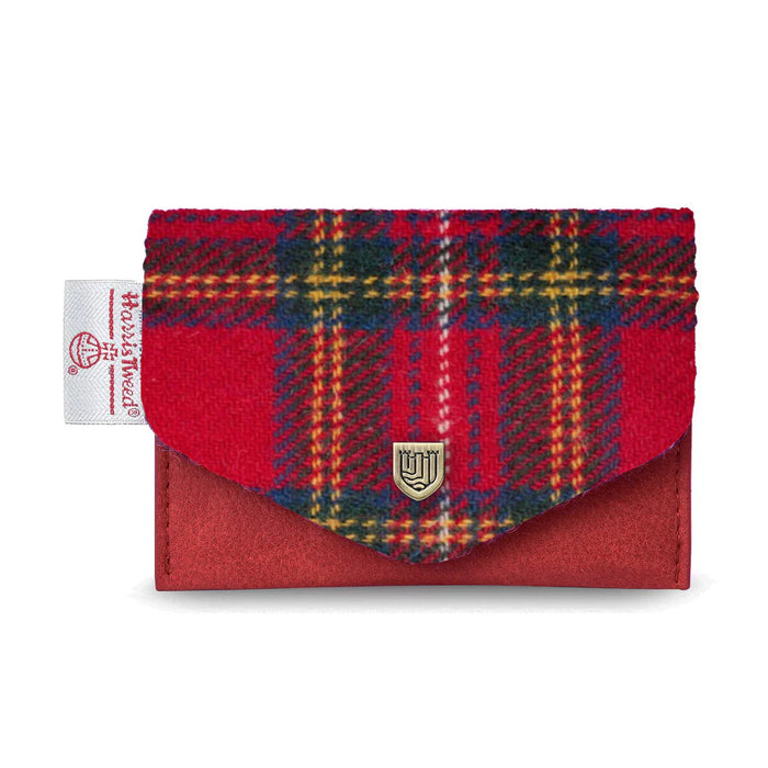 Royal Stewart Tartan Card Holder with Harris Tweed®