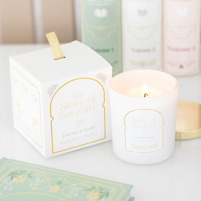 Story of Serenity Coconut & Vanilla Candle