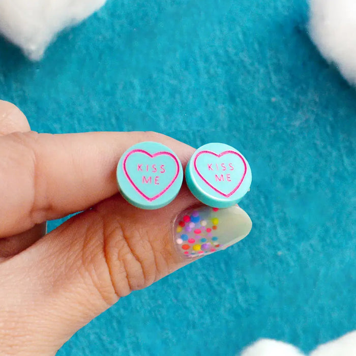 Sweets Stud Earrings - Kiss Me