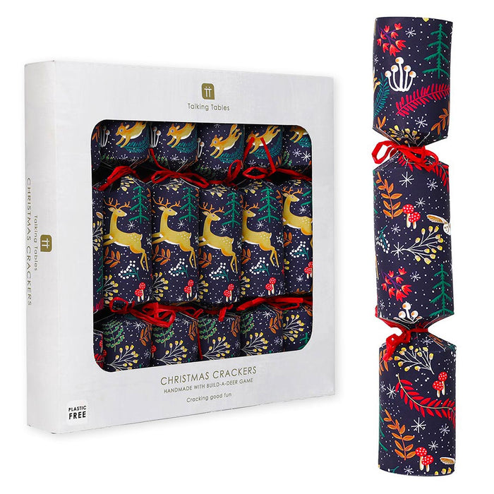Twilight Blue Christmas Crackers (12 Pack)