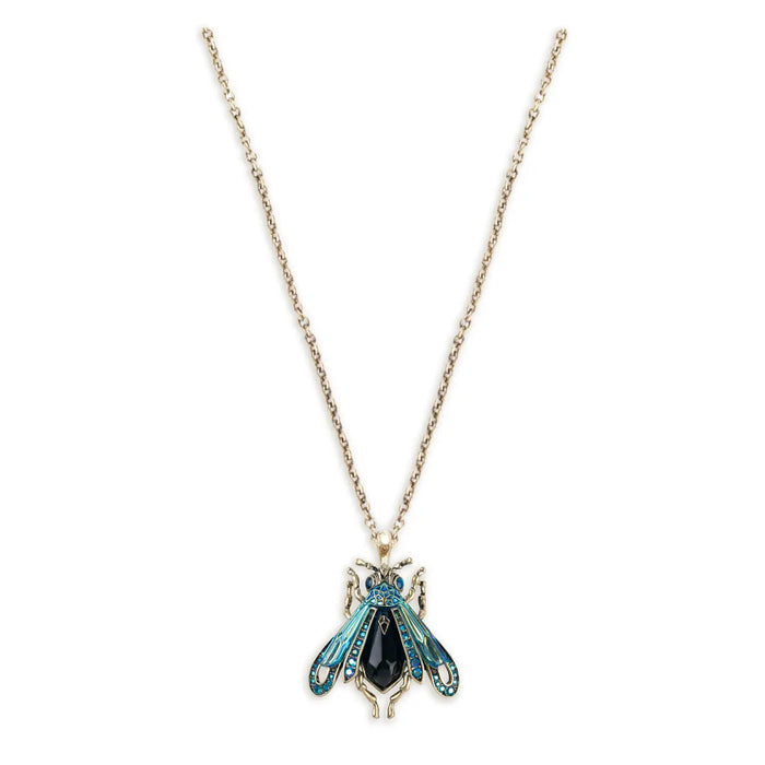 Vintage Moth Necklace