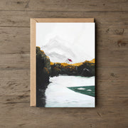 Aegir's Rest, Cosy Cottage Greeting Card