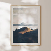 Arthur's Seat Edinburgh landscape art print of the iconic hilltop