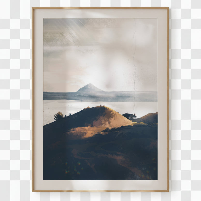 Arthur's Seat Edinburgh Landscape Art Print
