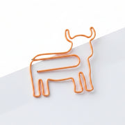 Highland Cow Paper Clips 
