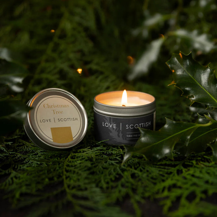 Christmas Tree Scented Tin Candle