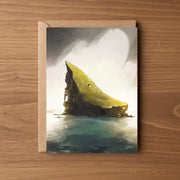 Far Flung Remnants, Cosy Cottage Greeting Card