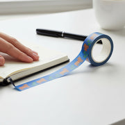 Highland cow decorative tape showing repeat pattern detail.