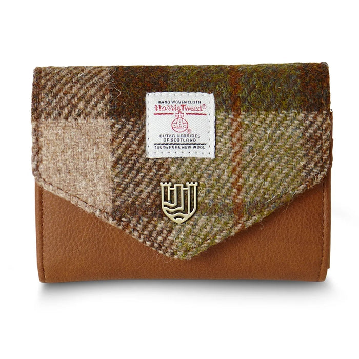 Chestnut Tartan Small Purse with Harris Tweed®
