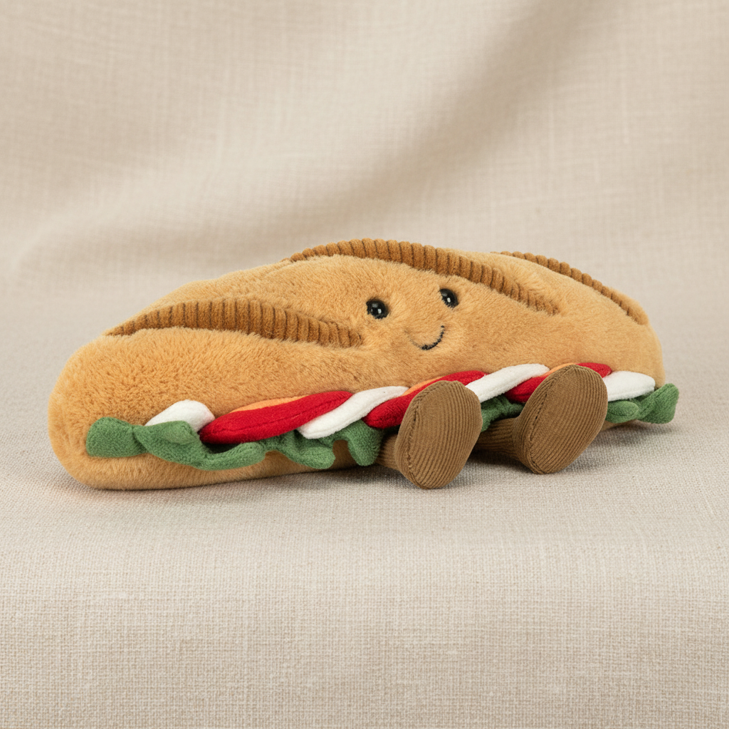 Jellycat Amuseables Caprese Baguette