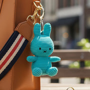 Miffy ECO Corduroy Keychain Teal - 10cm - 4"