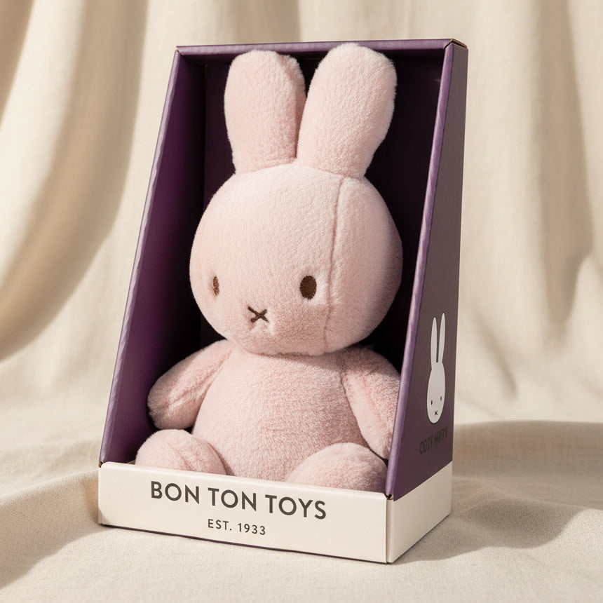 Miffy Cozy Soft Pink in Giftbox - 23cm