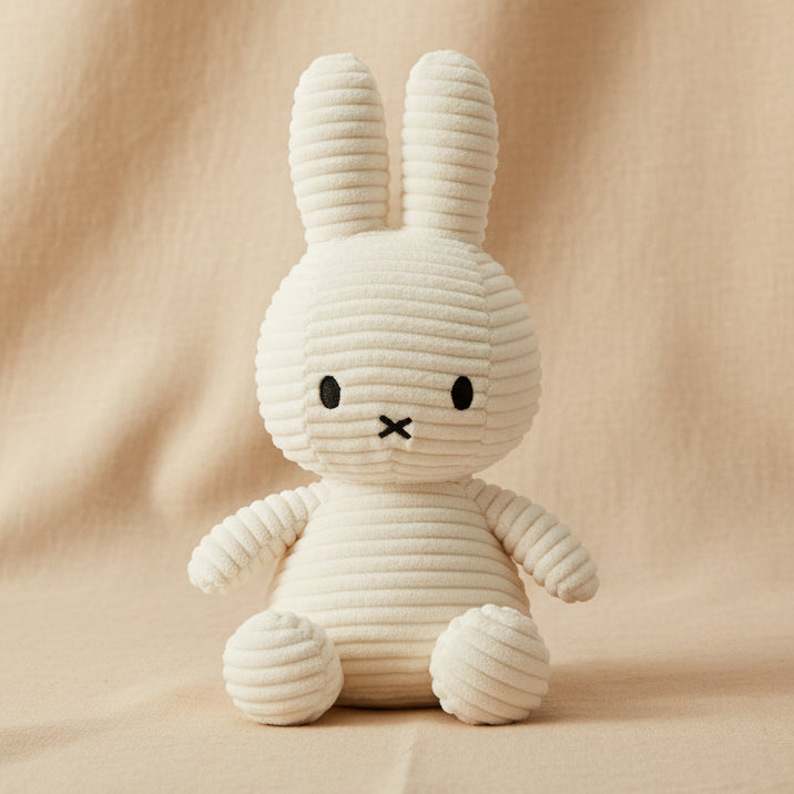 Miffy Corduroy ECO White - 23cm
