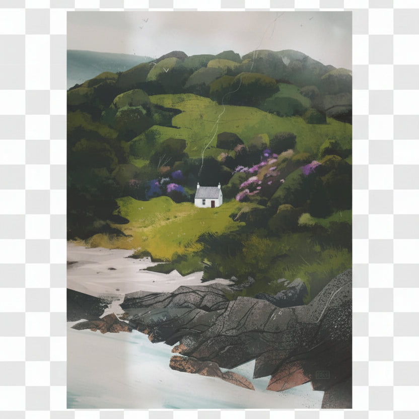 Mull of Kintyre Scottish Landscape Art Print