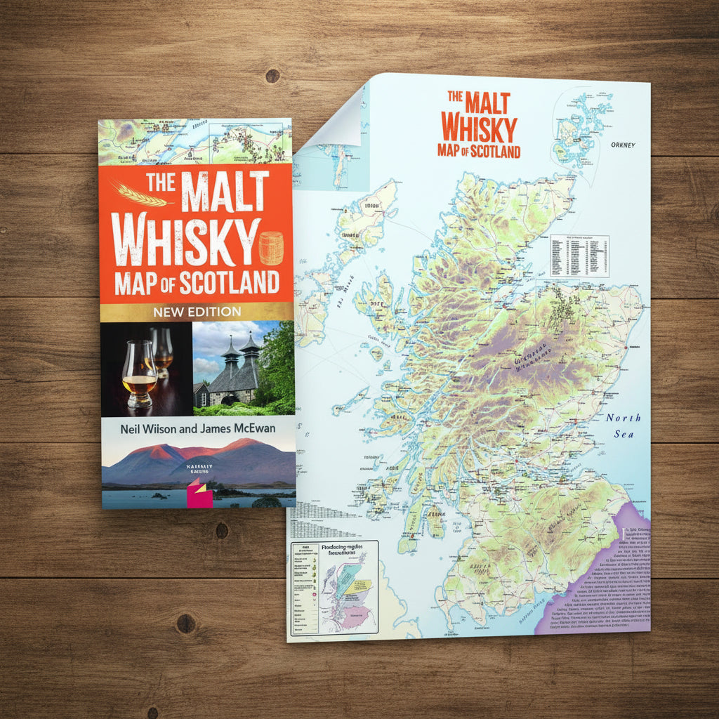 Malt Whisky Map of Scotland