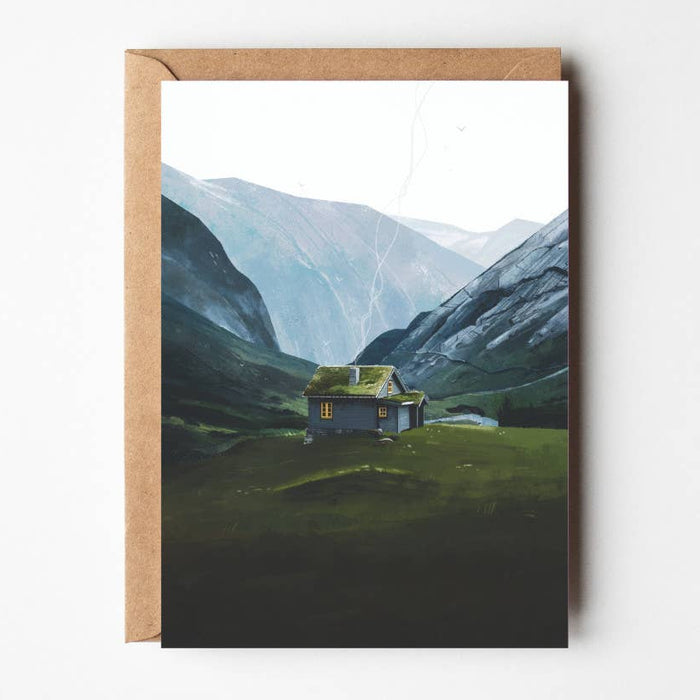 Stryn Saeter, Cosy Greeting Card