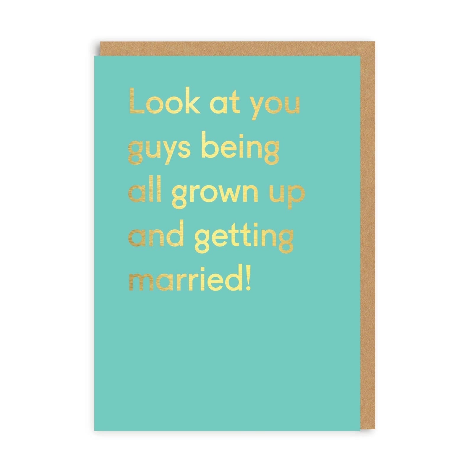 Look At You Guys Greeting Card (4607)