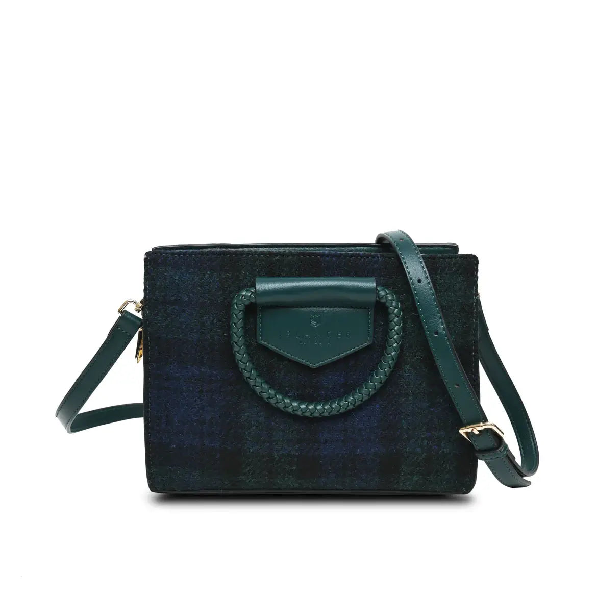 STELLA MCCARTNEY: bag in bouclé fabric with chain link - Black | STELLA  MCCARTNEY crossbody bags 581238WP0224 online at GIGLIO.COM