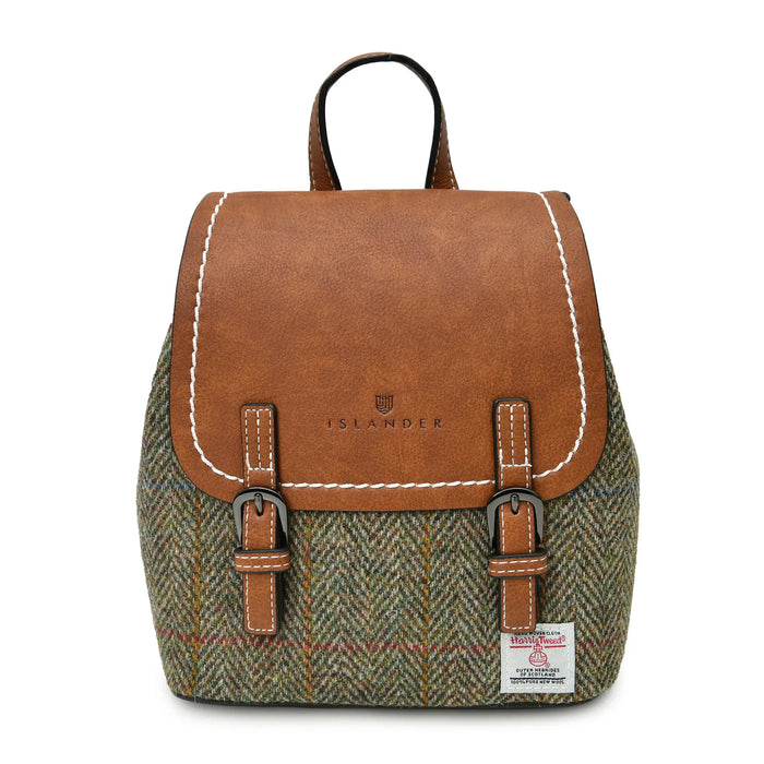 Chestnut Herringbone Jura Backpacks with Harris Tweed®