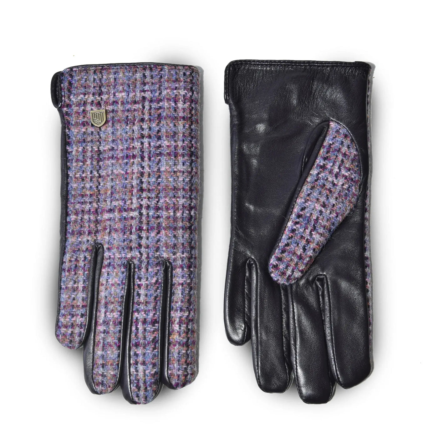 Harris tweed top ladies gloves