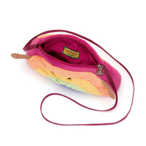 Inside the Jellycat Amuseable Rainbow Bag.