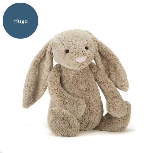 Jellycat Bashful Beige Bunny in huge size.