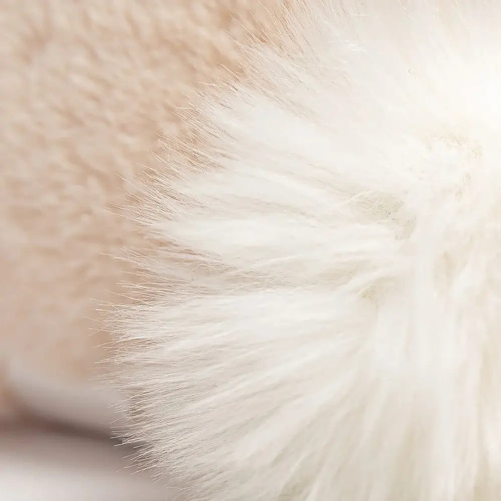 Close up of the bunny rabbits cotton tail.