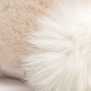 Close up of the bunny rabbits cotton tail.