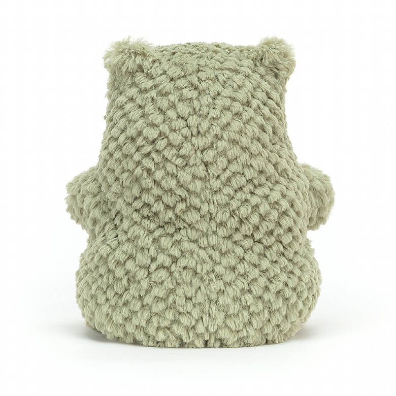 Jellycat Frumpie Frog from behind. 