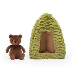 Jellycat Forest Fauna Bear children’s soft toy.