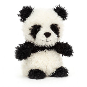 Jellycat black and white little panda children’s soft toy. 