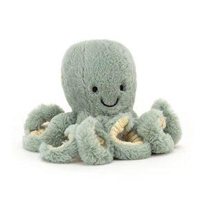 Jellycat Odyssey Octopus children’s soft toy in tiny.
